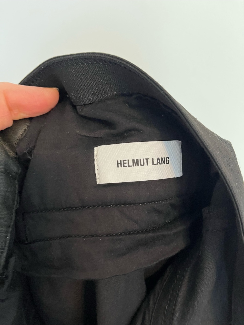 Helmut Lang Black Skinny Coated Jeans leggings women’s size 30 - Picture 4 of 6